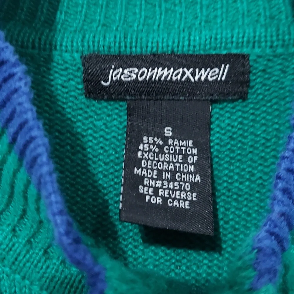 Jason Maxwell Christmas sweater size small (InvW099) - Picture 3 of 10